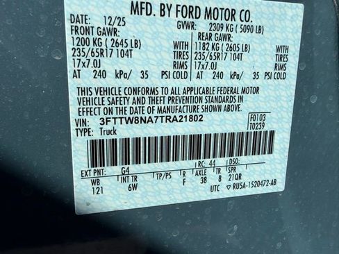 New 2026 Ford Maverick Tremor AWD/4WD image 42