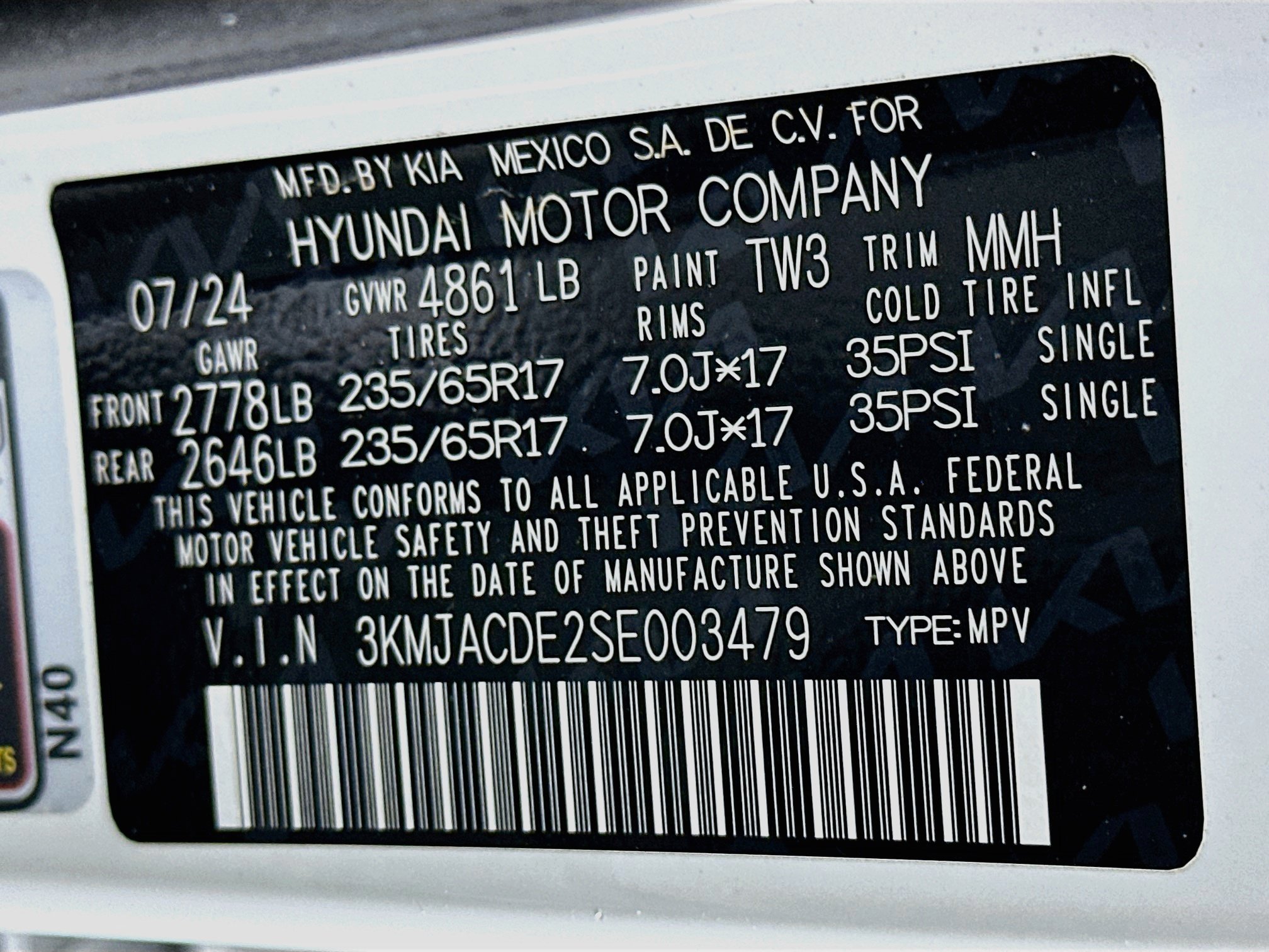 Used 2025 Hyundai Tucson SE AWD/4WD image 12
