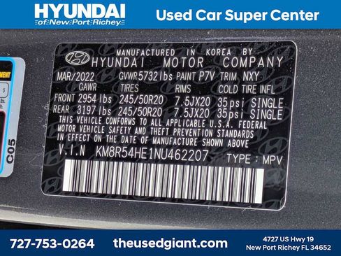 Used 2022 Hyundai Palisade Limited FWD image 48
