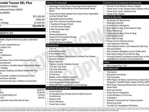 New 2026 Hyundai Tucson SEL FWD image 21