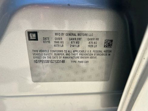 Used 2016 Chevrolet Cruze LT image 32