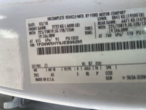 Used 2018 Ford F550 4x4 Crew Cab Super Duty image 22