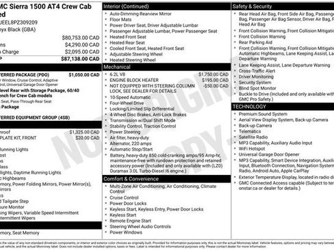 Used 2023 GMC Sierra 1500 AT4 w/ AT4 Preferred Package AWD/4WD image 7