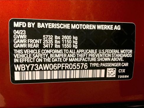 Certified 2023 BMW i4 eDrive40 w/ M Sport Package RWD image 31