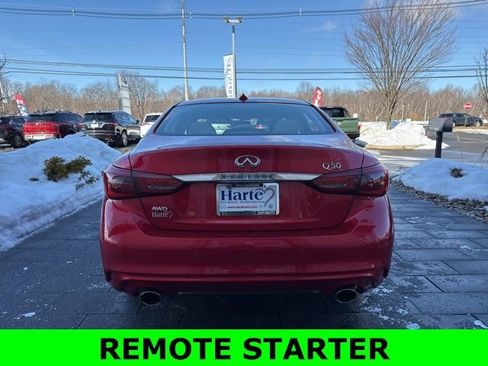 Certified 2023 INFINITI Q50 Luxe w/ Cargo Package image 7