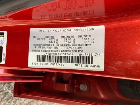 Certified 2022 MAZDA MAZDA3 s FWD image 28