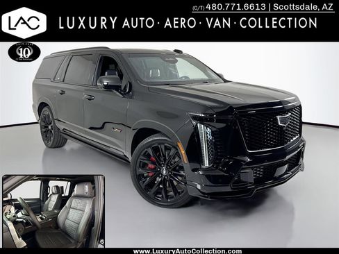 Used 2025 Cadillac Escalade ESV V w/ LPO, ONYX Package image 1