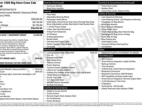 Used 2026 RAM 1500 Big Horn RWD image 8