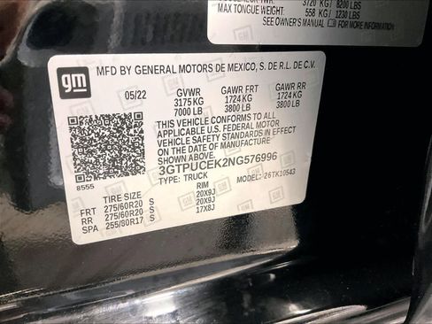 Used 2022 GMC Sierra 1500 Elevation image 36