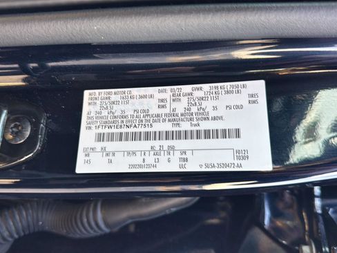 Used 2022 Ford F150 Limited image 37