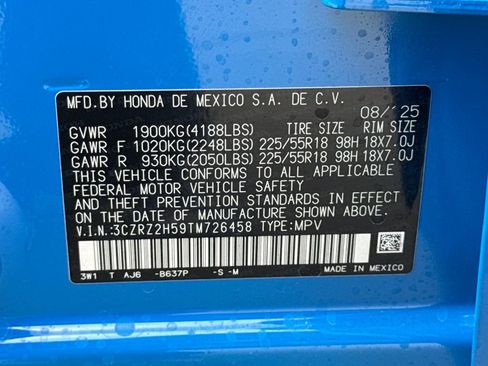 New 2026 Honda HR-V Sport image 28