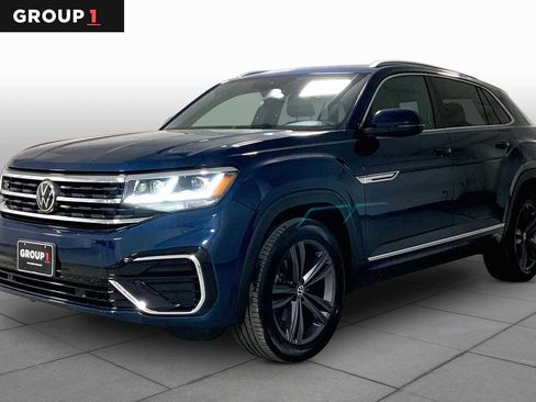 Used 2022 Volkswagen Atlas Cross Sport SEL R-Line w/ Cross Sport MDO Package AWD/4WD image 1