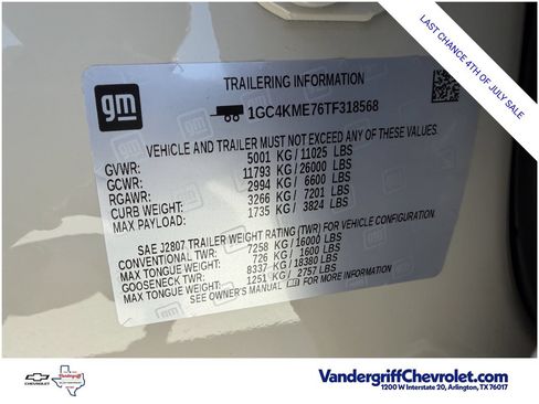 New 2026 Chevrolet Silverado 2500 Custom w/ Custom Value Package AWD/4WD image 26