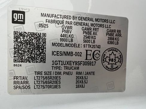 Used 2025 GMC Sierra 2500 Denali Ultimate AWD/4WD image 59