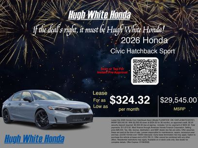 New 2026 Honda Civic Sport