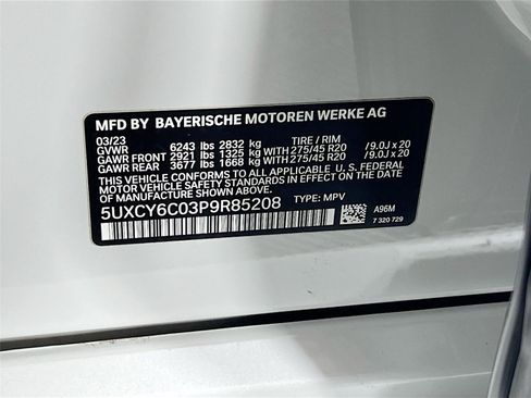 Certified 2023 BMW X6 xDrive40i w/ M Sport Package AWD/4WD image 34