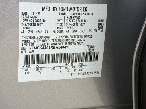 Used 2024 Ford Edge SEL w/ Convenience Package AWD/4WD image 36