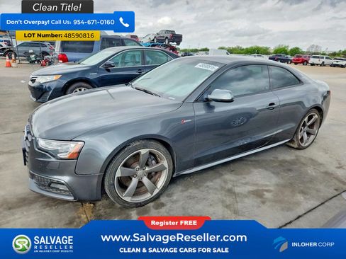 Used 2015 Audi S5 Premium Plus w/ Technology Package AWD/4WD image 1