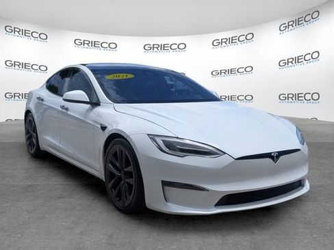 Used 2021 Tesla Model S Plaid AWD/4WD image 1