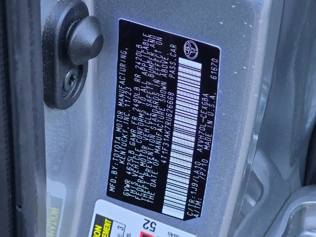 Used 2024 Toyota Camry XLE w/ Navigation Package FWD image 26