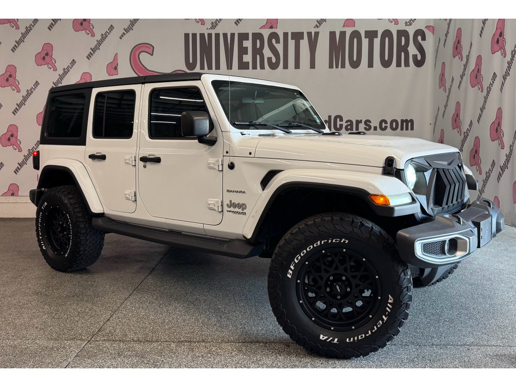 Used 2018 Jeep Wrangler Unlimited Sahara w/ Cold Weather Group AWD/4WD image 3