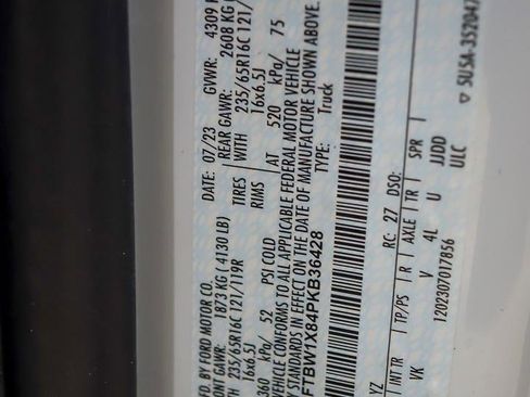 Used 2023 Ford Transit 350 148 High Roof w/ Upfitter Package image 21