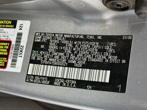 Used 2008 Toyota Tundra 4x4 Double Cab image 12