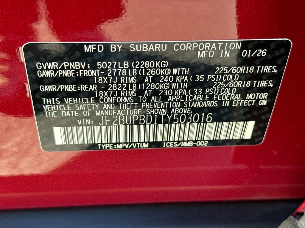 Used 2026 Subaru Outback Premium AWD/4WD image 37