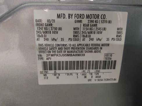 Used 2021 Ford Edge SEL image 33