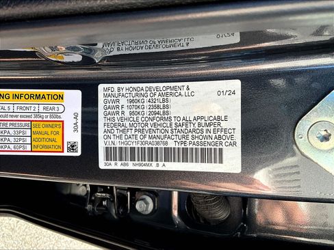 Used 2024 Honda Accord EX image 18