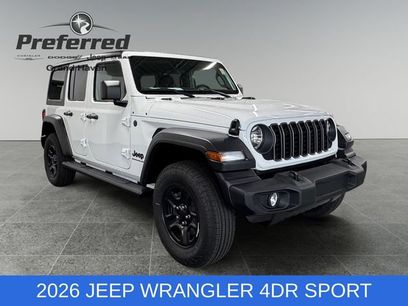 New 2026 Jeep Wrangler Unlimited Sport