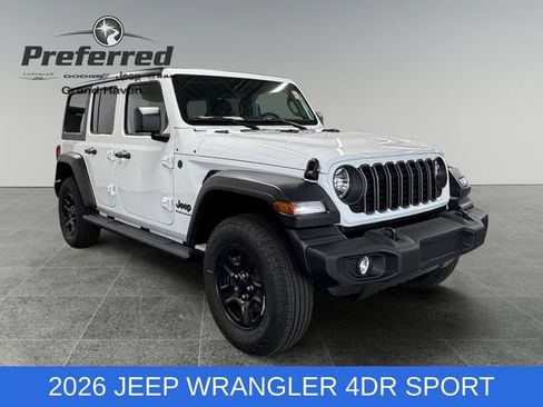 New 2026 Jeep Wrangler Unlimited Sport AWD/4WD image 1