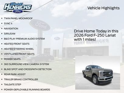 New 2026 Ford F250 Lariat w/ Lariat Ultimate Package