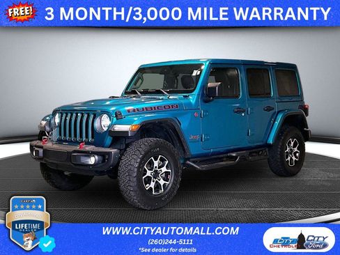 Used 2020 Jeep Wrangler Unlimited Rubicon AWD/4WD image 1