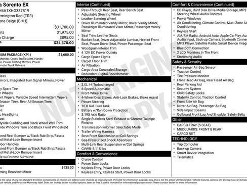 Used 2017 Kia Sorento EX w/ EX Premium Package image 11