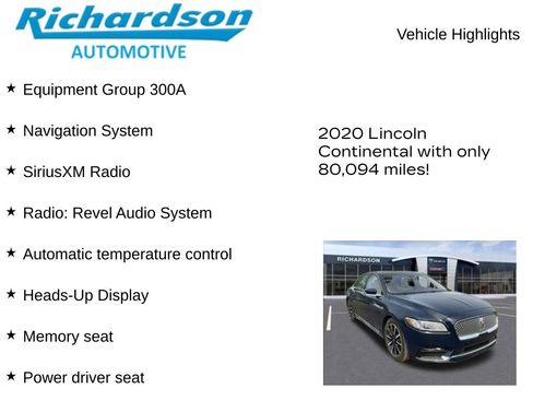 Used 2020 Lincoln Continental Reserve image 11