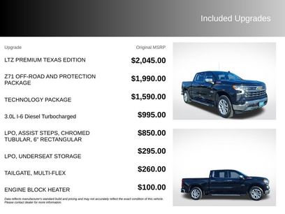 New 2026 Chevrolet Silverado 1500 LTZ w/ LTZ Premium Texas Edition