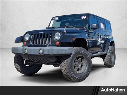 Used 2009 Jeep Wrangler Unlimited Sahara w/ Trailer Tow Group image 1