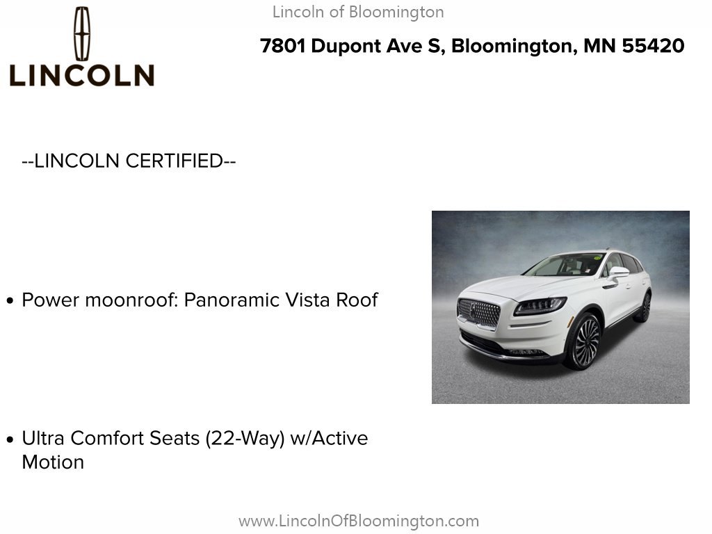 Used 2023 Lincoln Nautilus Black Label AWD/4WD image 6