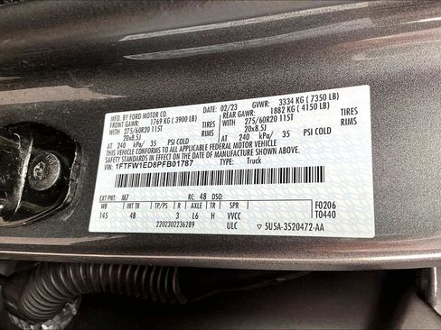 Certified 2023 Ford F150 XLT w/ Equipment Group 302A High AWD/4WD image 32