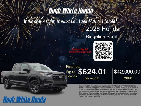 New 2026 Honda Ridgeline Sport image 7