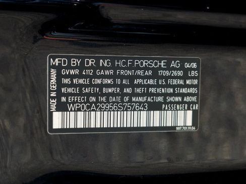 Used 2006 Porsche 911 Carrera RWD image 57