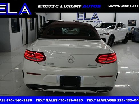 Used 2017 Mercedes-Benz C 300 4MATIC Cabriolet w/ Premium 2 Package image 12
