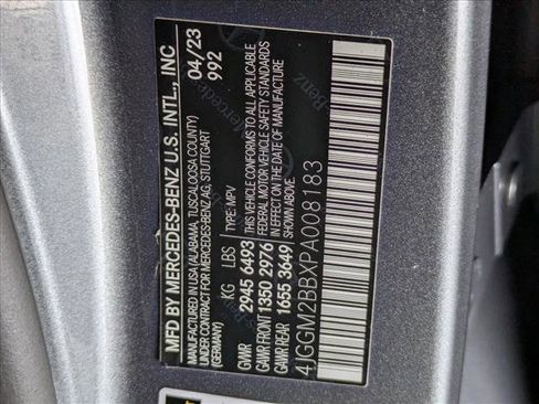 Certified 2023 Mercedes-Benz EQE 350+ SUV image 28