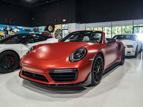 Used 2017 Porsche 911 Turbo S AWD/4WD image 3