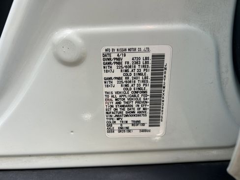 Used 2019 Nissan Rogue SV w/ Sun & Sound Touring Package image 29