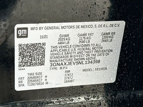 Used 2022 Chevrolet Equinox LT w/ Driver Convenience Package FWD image 31