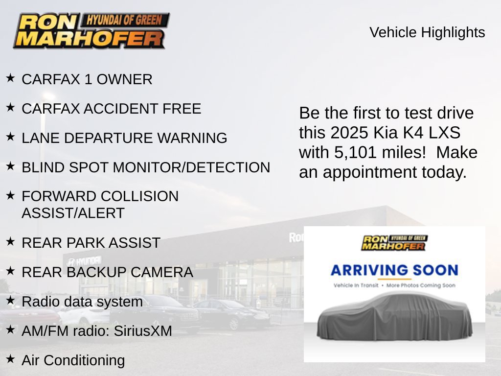 Used 2025 Kia K4 FWD image 2
