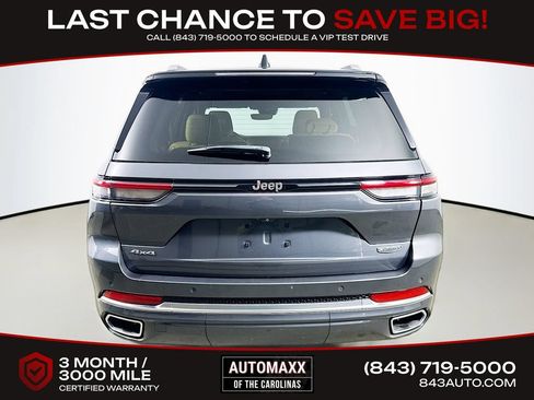 Used 2022 Jeep Grand Cherokee Summit w/ Luxury Tech Group V AWD/4WD image 6