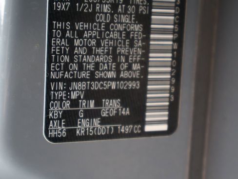 Used 2023 Nissan Rogue Platinum w/ Platinum Premium Package image 37